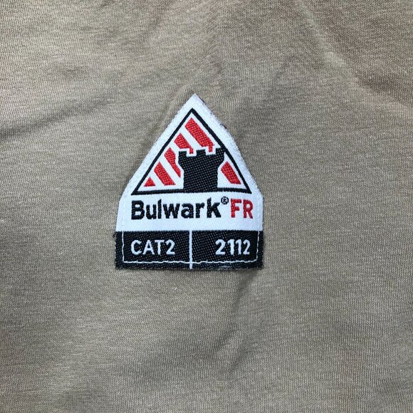 Bulwark FR Shirt Mens 3XL Long Sleeve Flame Resistant Workwear iQ Series Pocket - Picture 6 of 7
